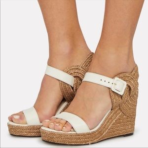 NEW IN BOX jimmy choo delphi heels - wedges size 38.5